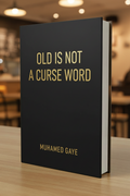 Old is Not A Curse Word - all black cover cafe
