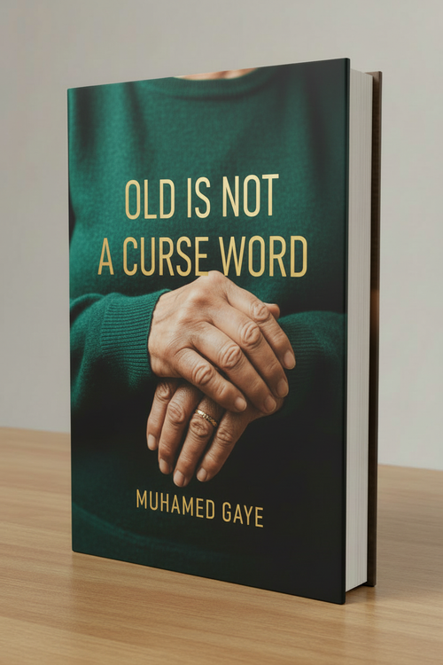 Old is Not A Curse Word by Muhamed Gaye - elegant elderly hands
